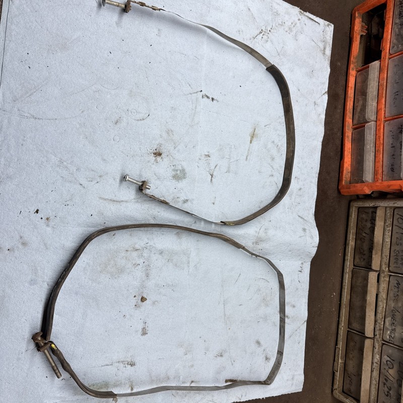 Club Car carryall turf 2 FE350 Utility Golf Cart Gas Tank Straps