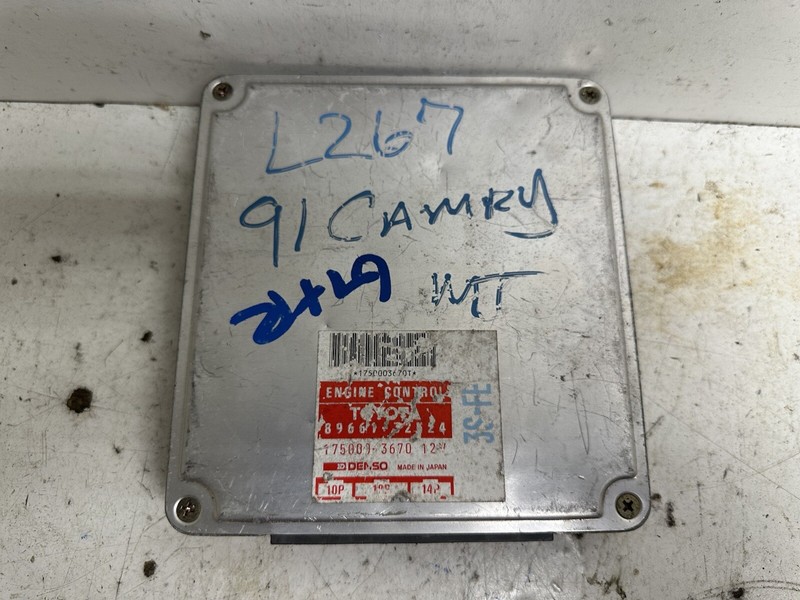 1991 Toyota Camry 2wd 2.0L MT Fed Emissions Engine Computer Control Module