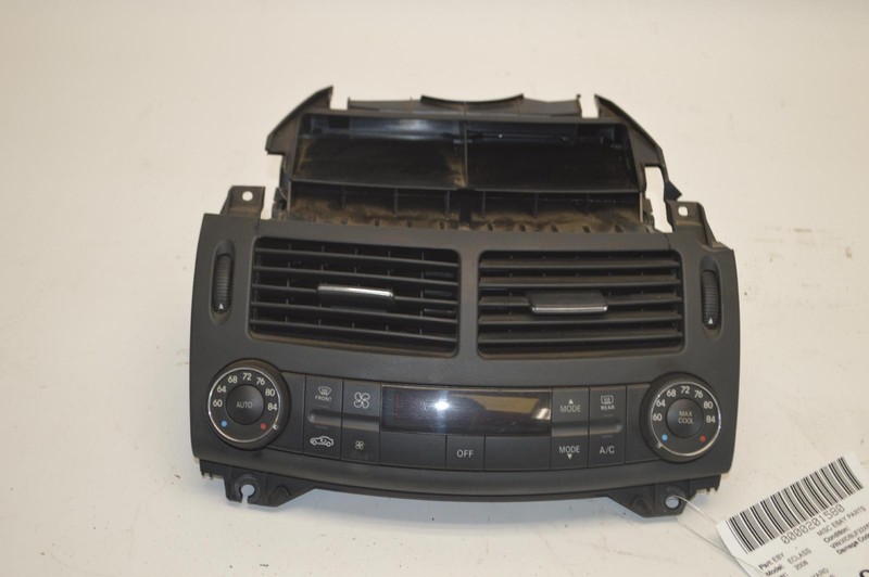 2007-2008 MERCEDES E320 W211 A/C HVAC HEATER CLIMATE TEMP PANEL W/ AIR VENT OEM