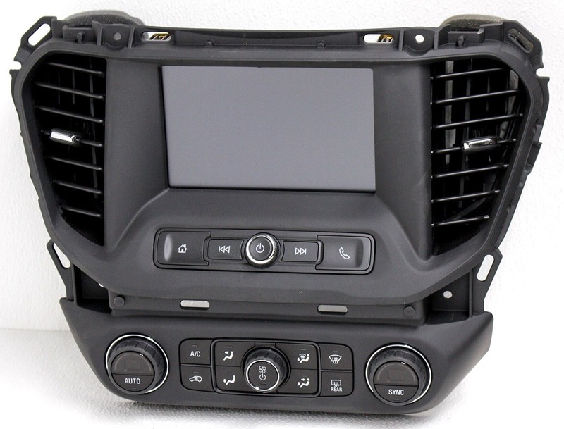 OEM GMC Acadia Display Screen Temperature Control Scratches 42578315