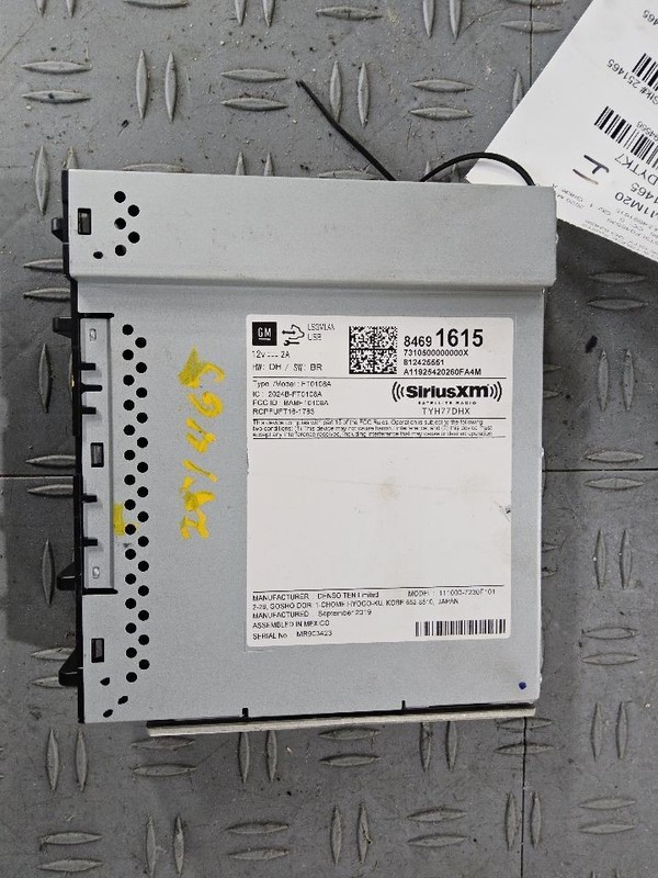 2019-2023 Chevy MALIBU Radio Receiver ID 84667778