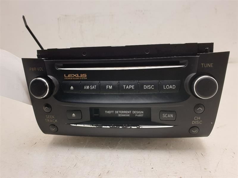 2006 LEXUS GS300 3.0L STEREO / RADIO RECEIVER UNIT