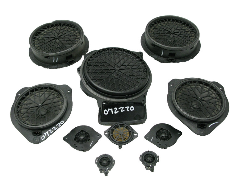 08-16 AUDI 8T A5 S5 RS5 COUPE FRONT REAR LEFT RIGHT DOOR TWEETER SPEAKER SET 072