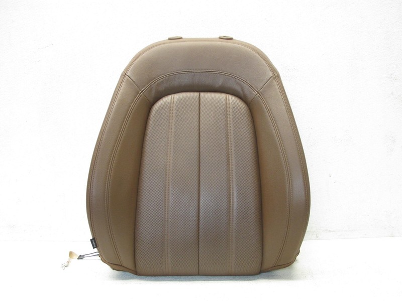12-18 AUDI C7 A6 NOUGAT BROWN FRONT UPPER SEAT CUSHION RIGHT PASSENGER OEM 10302