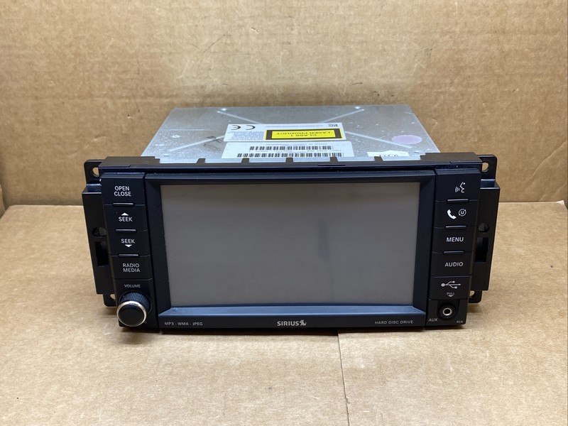Jeep Dodge Chrysler Touchscreen Radio DVD REN P05064758AB 05064758AB