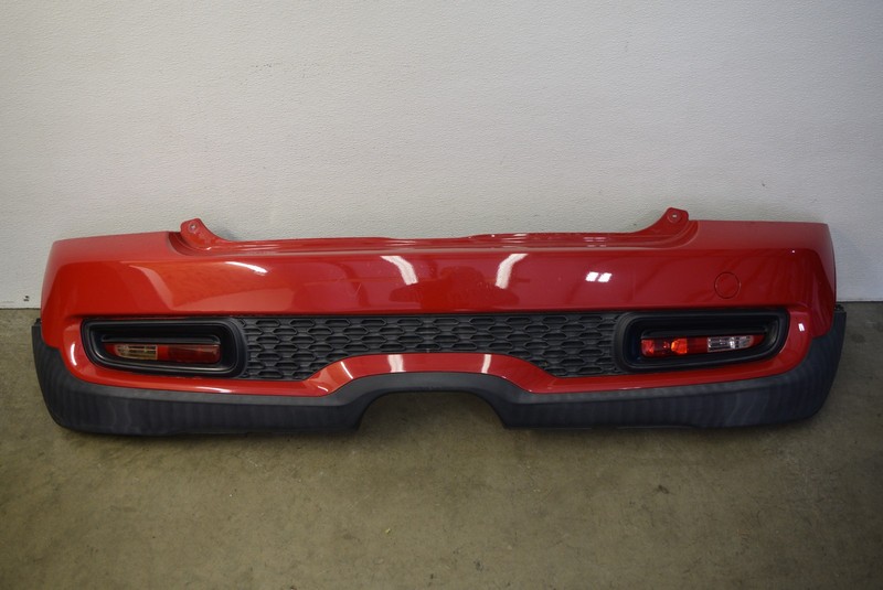 Mini Cooper S Rear Bumper Panel Cover Panel Red R56 R57 Oem 2007-2015