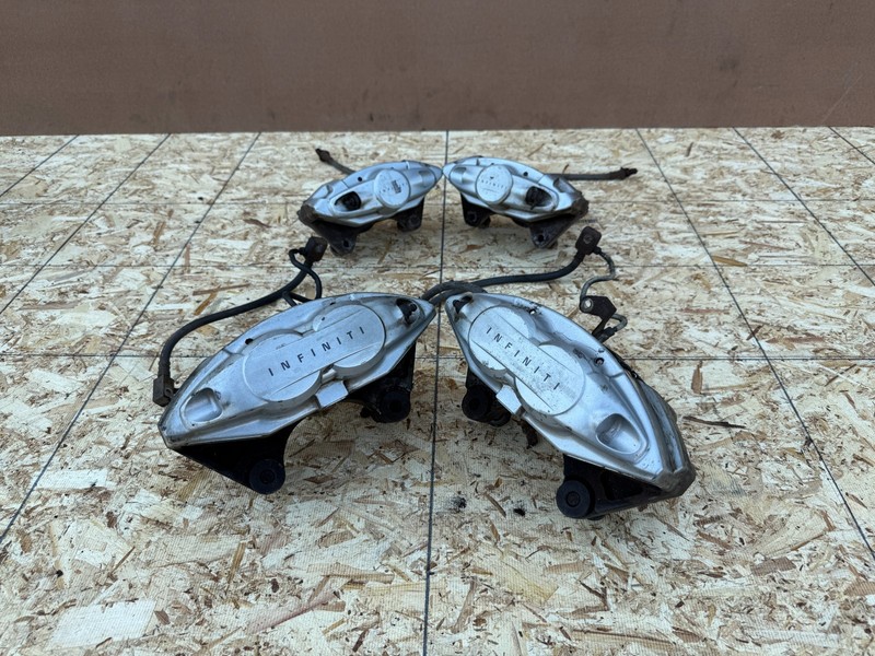 NISSAN INFINITI 2007-2024 OEM AKEBONO BRAKE CALIPER BRAKES CALIPERS SET