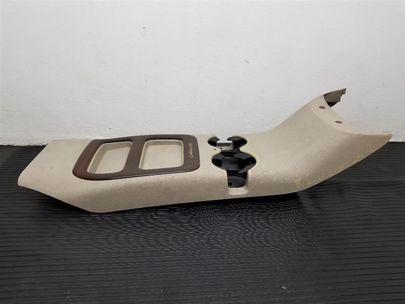 2000 Cadillac Escalade Front Floor Console Cover Woodgrain OEM 15027263