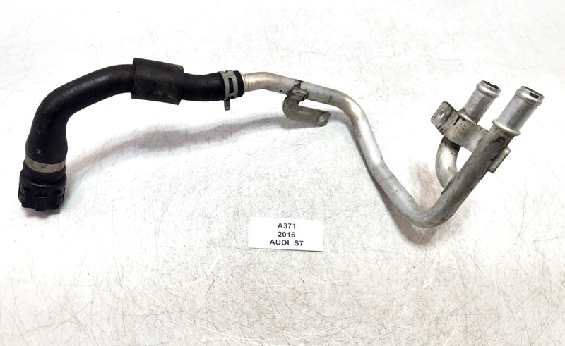 ✅ 16-18 OEM Audi S7 S6 4.0L Engine Coolant Lower Pipe Hose Tube