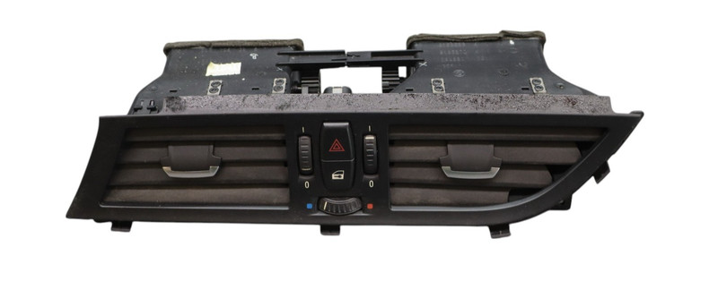 09-16 BMW E89 Z4 Front Dash Center A/C AC Air Vent Grille Black 9183270 OEM