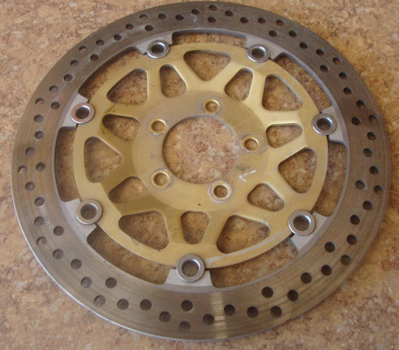 2002 Kawasaki Ninja ZX600 ZX 600 J J1 Left Front Caliper Disk Brake Rotor L6