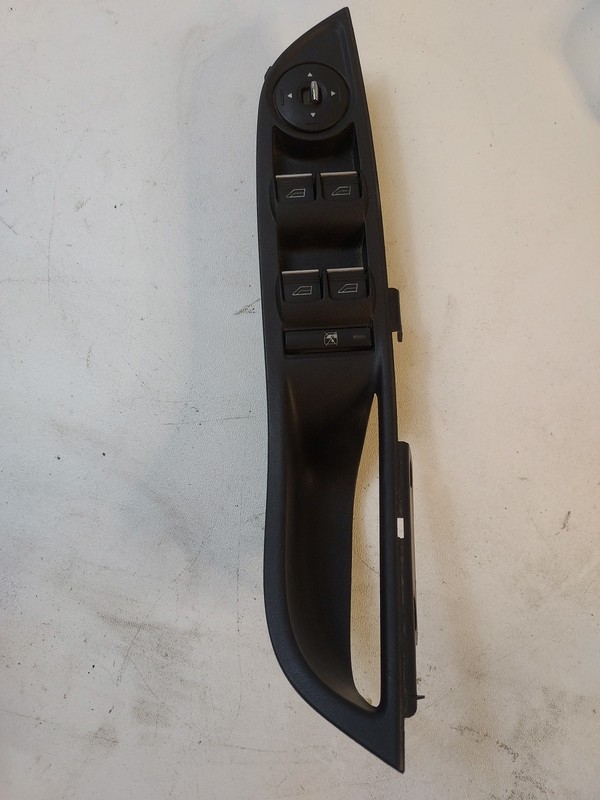 12-16 Focus Driver Master Door Window Lock Switch Black Trim OEM AM5T-14A132-AA