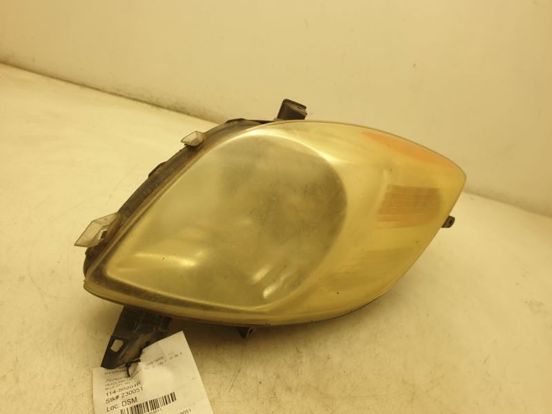 06-08 TOYOTA YARIS PASSENGER SIDE FRONT RIGHT HEADLIGHT ASSEMBLY