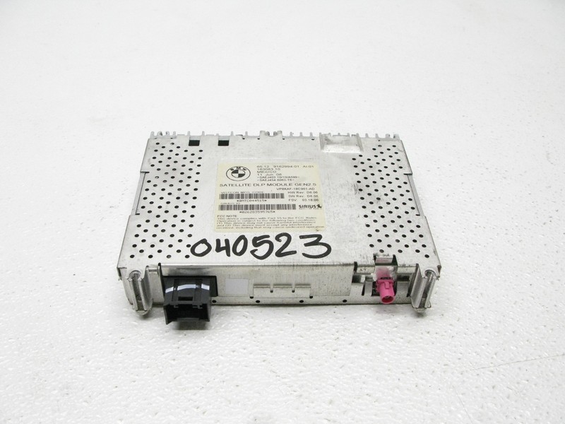 04-13 BMW E64 SIRIUS SATELLITE DLP MODULE 1 3 5 6 7 Series X5 X6 OEM 040523