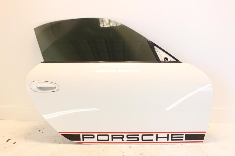 99-05 Porsche 911 Carrera 4 White Passenger Right Front Door Assembly