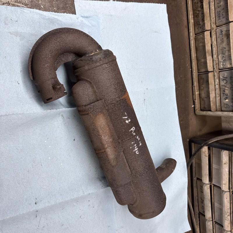1973 Vintage Arctic Cat Puma, Panther Cheetah Snowmobile Exhaust Muffler