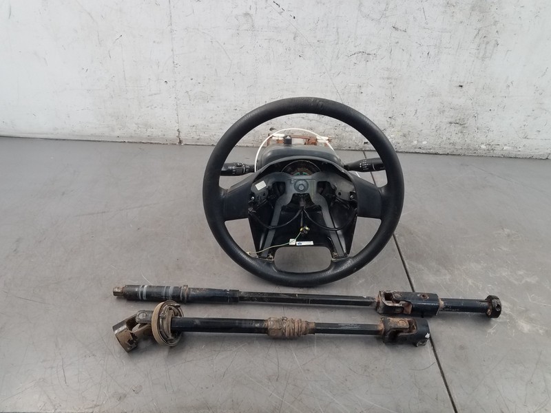2005 Jeep Wrangler TJ Rubicon 4x4 Steering Wheel / Column / Key#7806 L4
