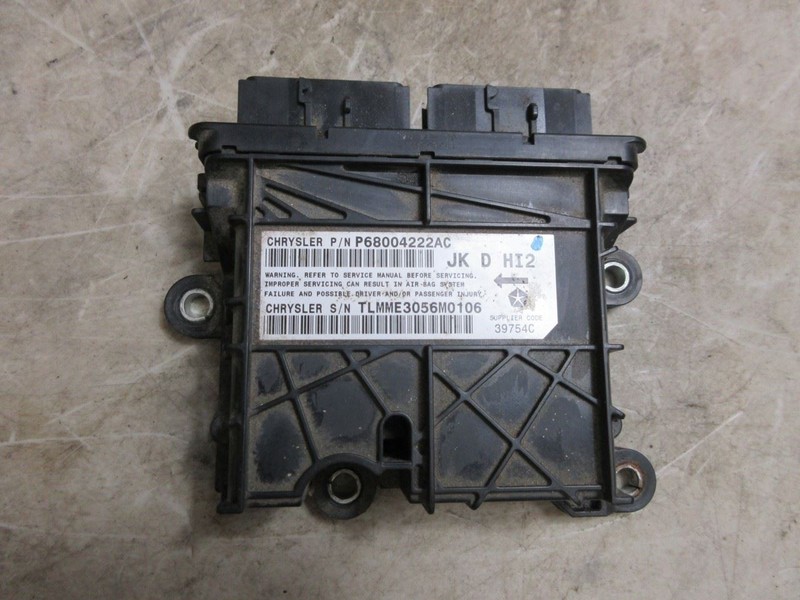 2007 Jeep Wrangler JK OEM Occupant Restraint Module 68004222