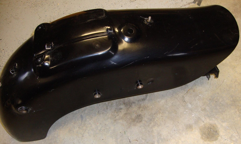 1988 Honda Shadow VT1100 VT 1100 VT1100C Rear Fender Wheel Well Back Black Cover