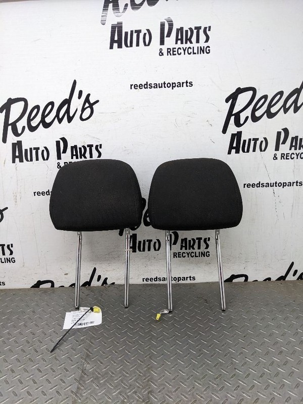 2011-2020 Dodge Journey Active Front Black Cloth Headrest Set Pair OEM1161364