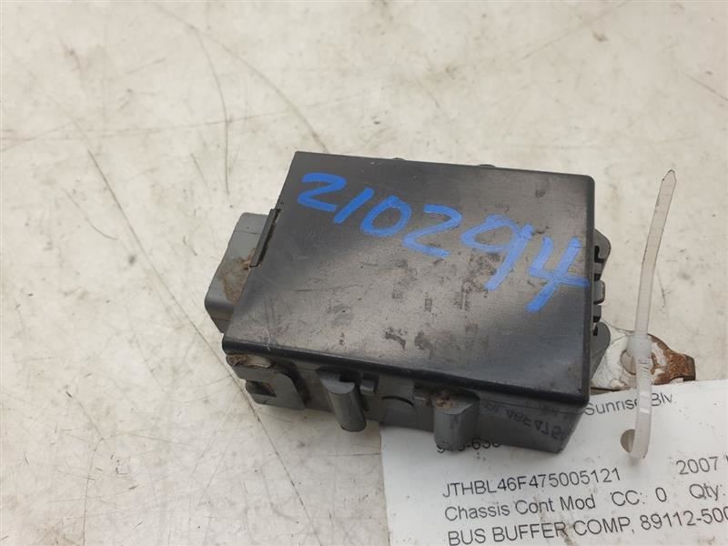 2007 LEXUS LS460 4.6L RWD AT BUS BUFFER COMPUTER CONTROL MODULE ECM