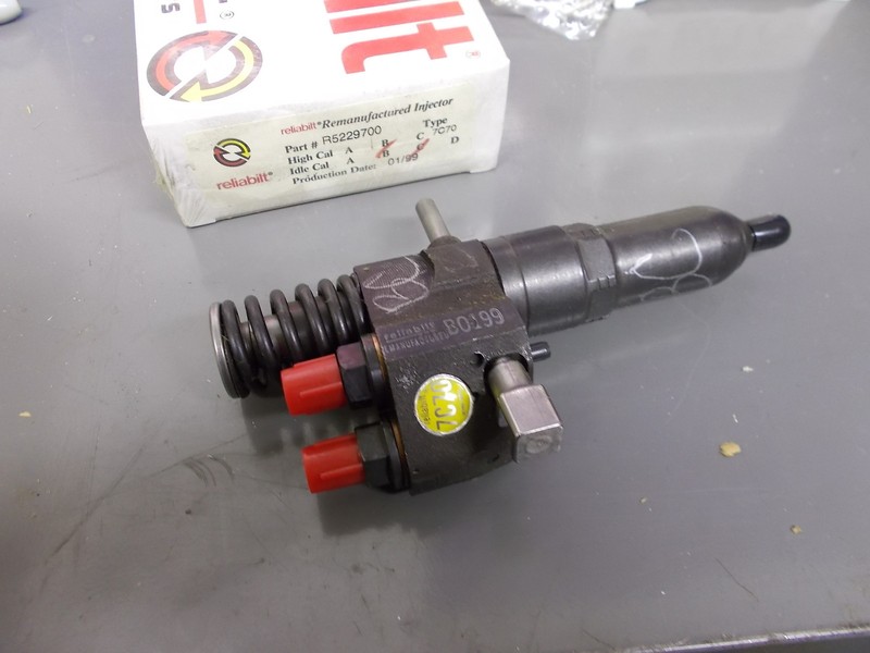 NEW Detroit Diesel R5229700 Remanufactured Fuel Injector Hi Cal:B Idle Cal C