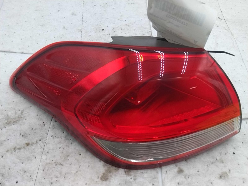 2016 KIA Forte Left Tail Light Assembly Blue OEM Used 57515 92K Miles
