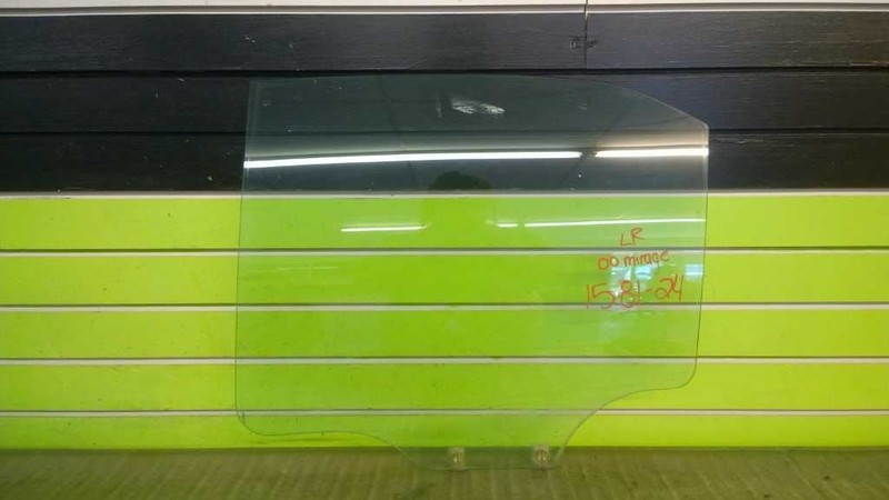 00MIRAGE DE SDN DRIVER LEFT REAR WINDOW DOOR GLASS OEM 1581-24
