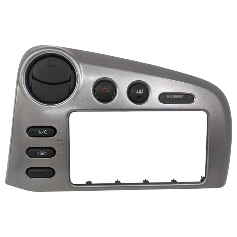 03-08 Toyota Matrix Pontiac Vibe Silver Center Dash Radio Bezel Trim Panel OEM