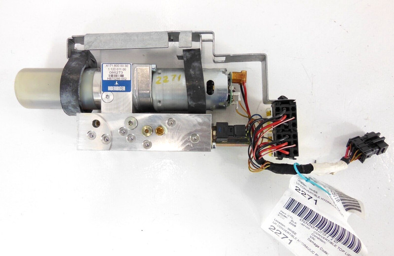 2005-2011 Mercedes-Benz SLK350 Convertible Top Hydraulic Lift Pump Left OEM