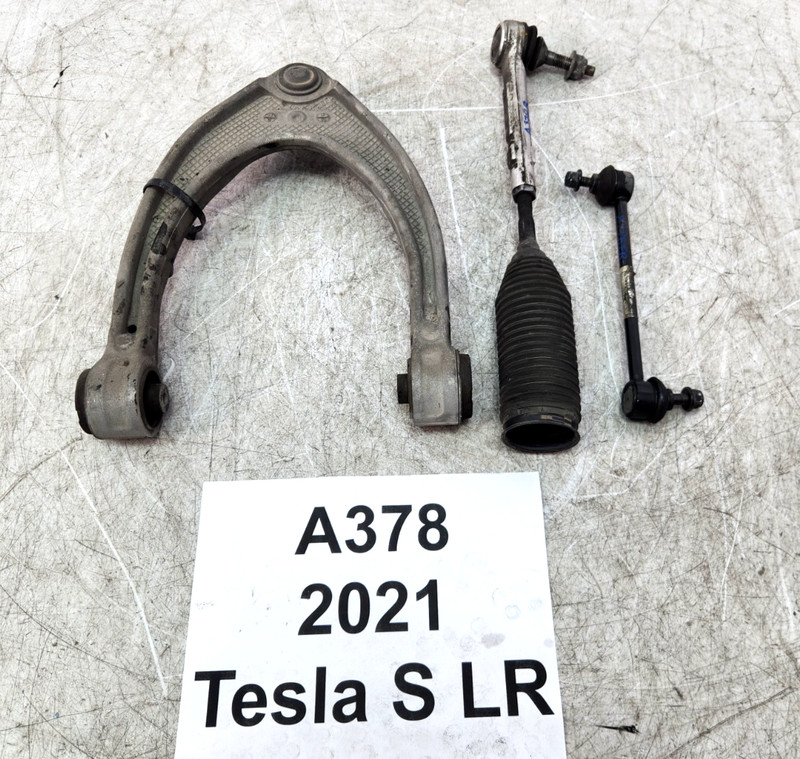 ✅ 21-25 OEM Tesla Model S Front Right Passenger Tie Rod Control Arm SET