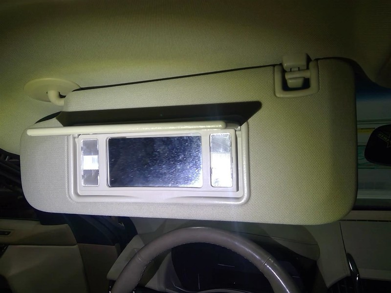 Driver Left Sun Visor Fits 14-19 CTS 1754608