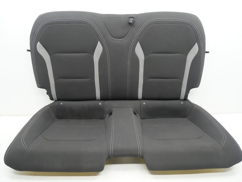 Used Rear Seat Upper Lower Cushion Cloth Set 2016-2024 Chevy Camaro SS 6.2L OEM