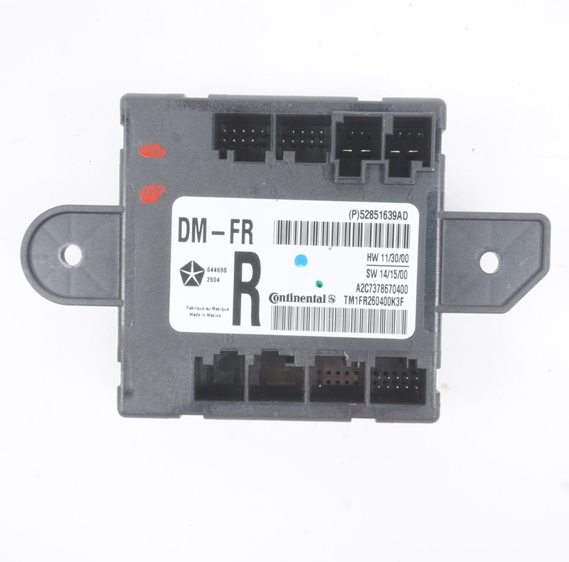 2014 - 2017 Maserati Ghibli Front Right Door Control Module BCU Unit Factory OEM