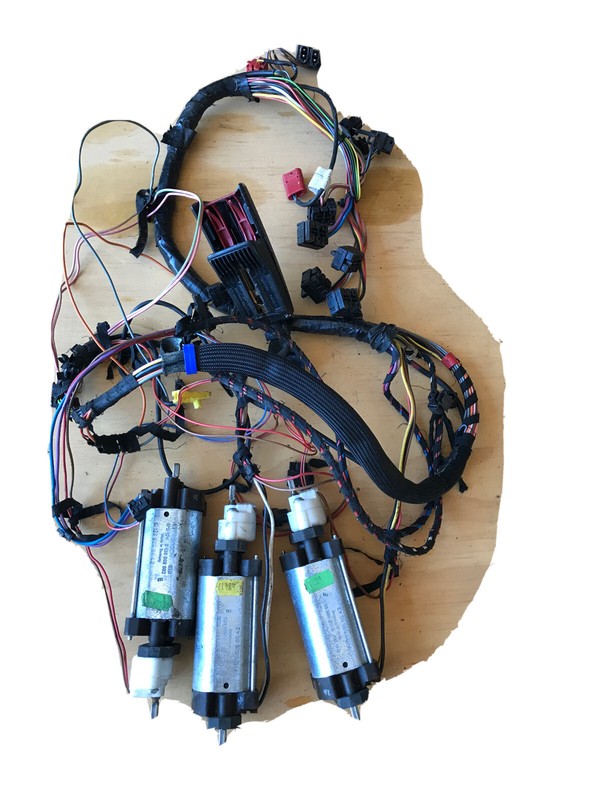 ✅ 2001 MERCEDES SL500 R129 ROADSTER RIGHT SEAT MOTORS SET OF 3 ANDWIRE HARNESS
