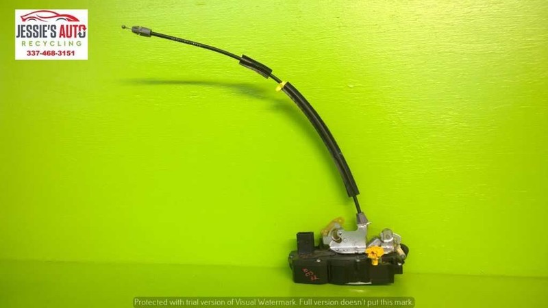 09-14CTS 3.6L AT PASSENGER RIGHT REAR DOOR LOCK LATCH ACTUATOR OEM 2072-51