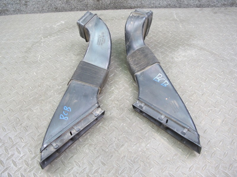 03-10 BENTLEY CONTINENTAL GTC GT FLYING SPUR AIR INTAKE HOSE PIPE LINE SET OF 2