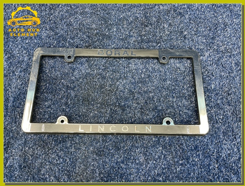 2020-2024 Lincoln Aviator Doral Lincoln License Plate Frame OEM