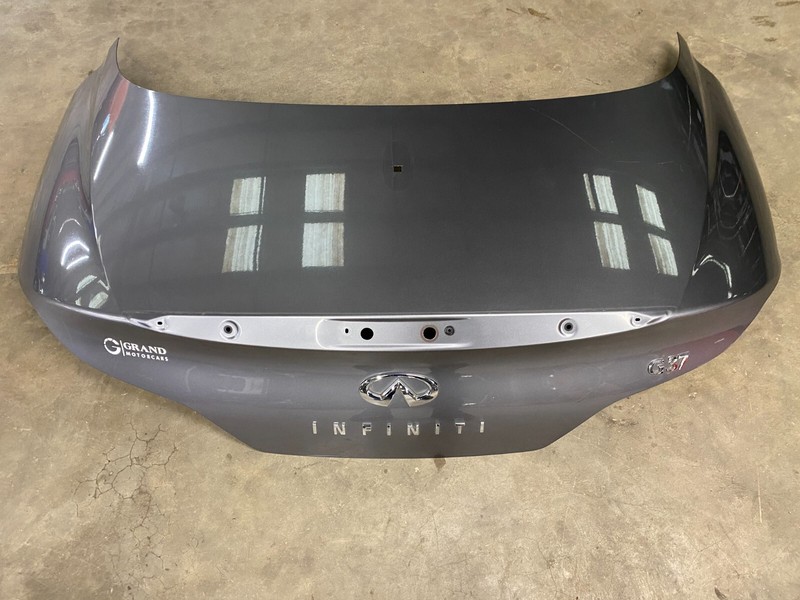 ⭐2008-2015 INFINITI G37 Q60 CONVERTIBLE REAR TRUNK DECK LID PANEL OEM LOT2346