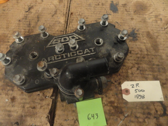 Arctic Cat ZR ZL 500 Engine Head - PERFECT DOMES! 1998-1999