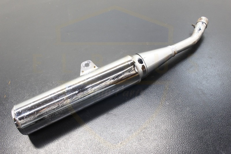 2006 KAWASAKI NINJA 250R RIGHT EXHAUST MUFFLER CHROME 18087-0051 OEM