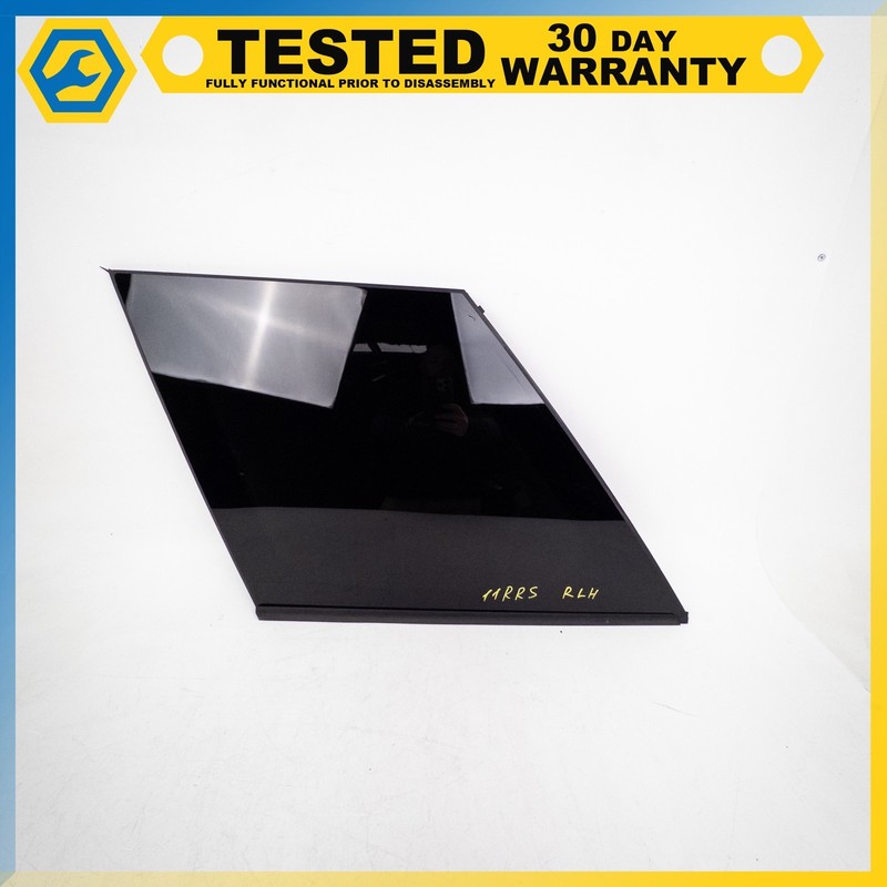 6-11 Range Rover Sport L320 REAR LEFT DRIVER DOOR FIXED QUARTER WINDOW GLASS OEM