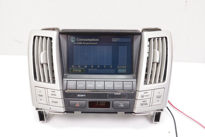 LEXUS RX400h Navigation Info Screen Head Unit Climate Control OEM 2006 2007