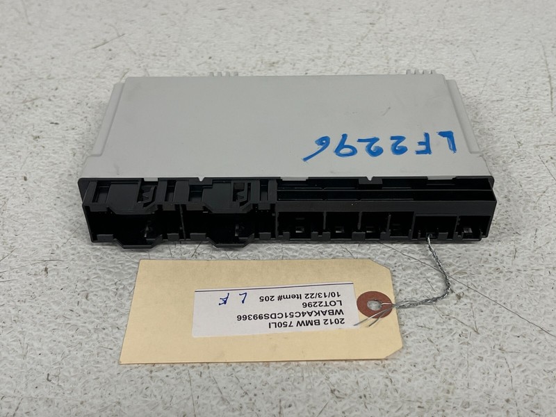⭐2009-2012 BMW 7-SERIES FRONT LEFT DRIVER COMFORT SEAT MEMORY MODULE OEM LOT2296