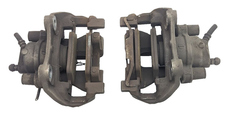 10-18 Mercedes W212 E350 CLS350 Rear Left & Right Brake Caliper Calipers Set OEM