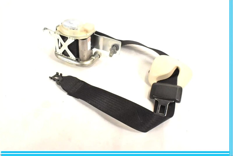 12-20 Tesla Model S Front Right Passenger Side Seat Belt Retractor Black OEM