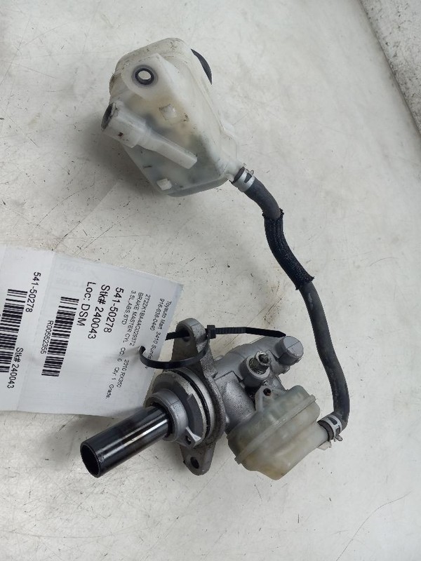 10-22 LEXUS RX350 3.5L BRAKE MASTER CYLINDER