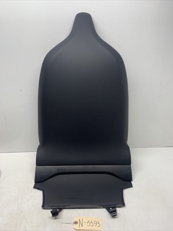 16-20 Tesla Model S X Front Left/Right 1st Row Seat Back Cover Toe Kick 5593 S2