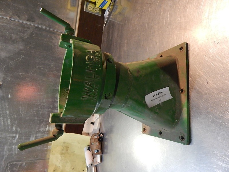Walinga 11-66981-5 4" Outlet Mixing Chamber Walinga 3510 discharge tube