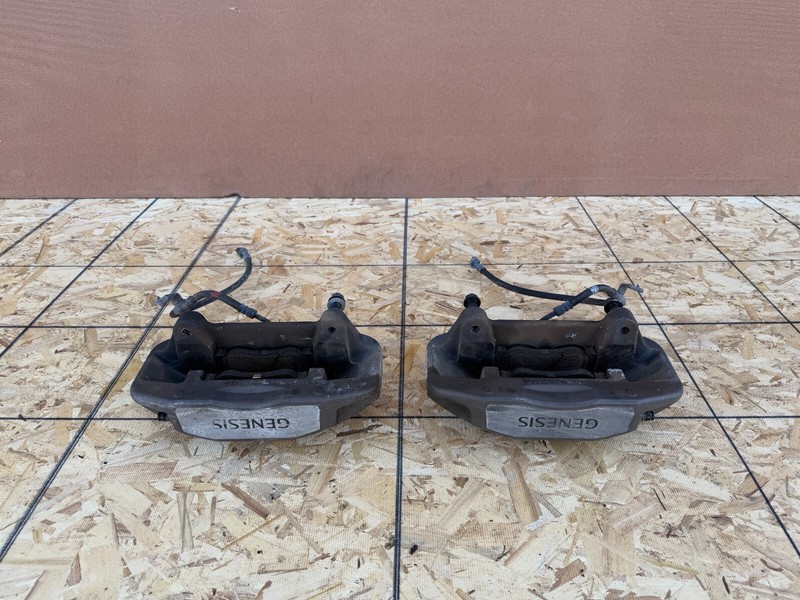 HYUNDAI GENESIS G80 18-20 OEM FRONT LEFT RIGHT BRAKE CALIPERS SPORT SET 3.3L